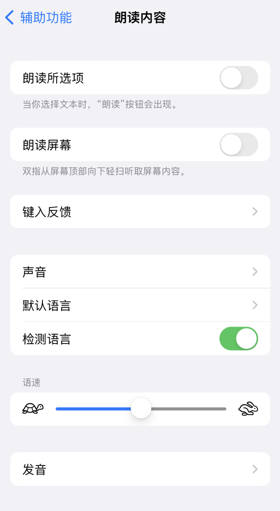 兴宁苹果服务网点分享iOS 16 小技巧：让 iPhone 朗读屏幕上的内容或所选择的文本 