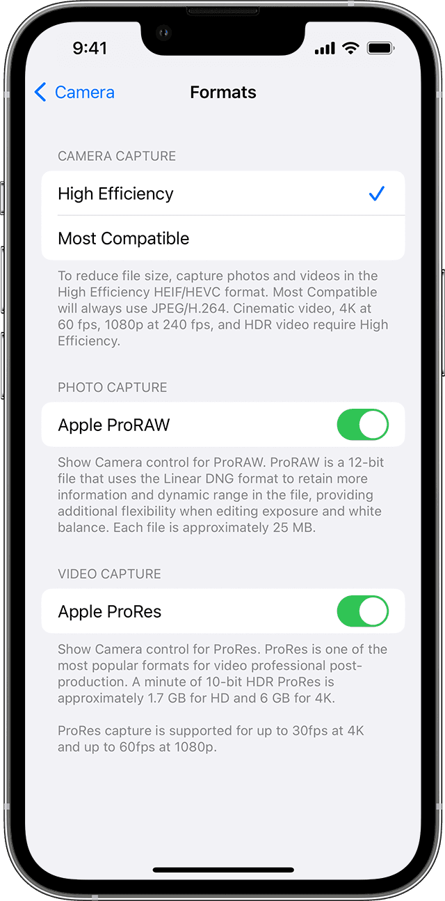 兴宁苹果13维修分享如何在 iPhone 13 Pro 机型中拍摄和管理 ProRes 视频 